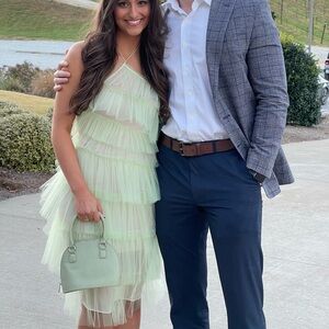 The Bar Kai light pistachio dress